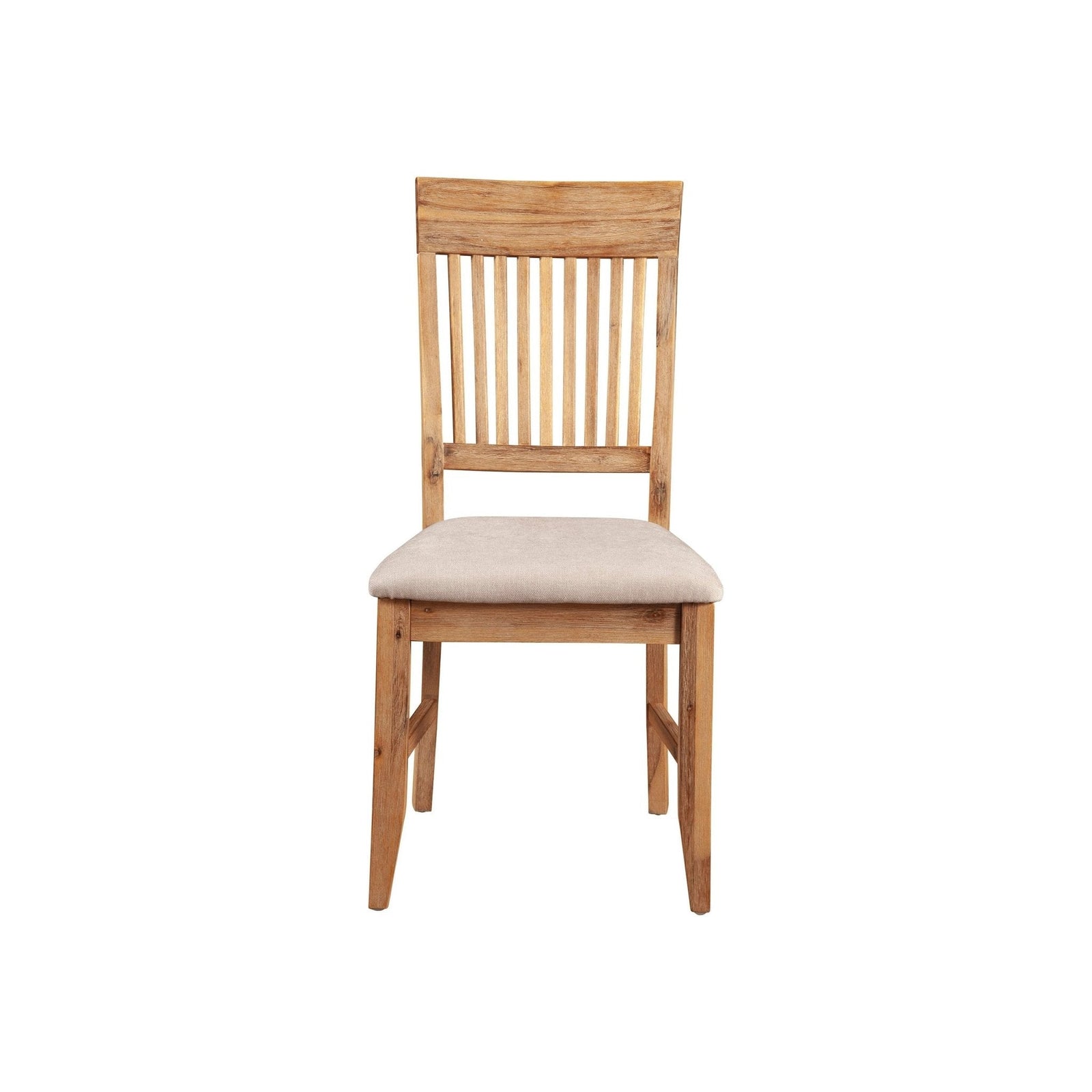 Sillas auxiliares Aspen, color natural antiguo