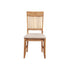 Sillas auxiliares Aspen, color natural antiguo