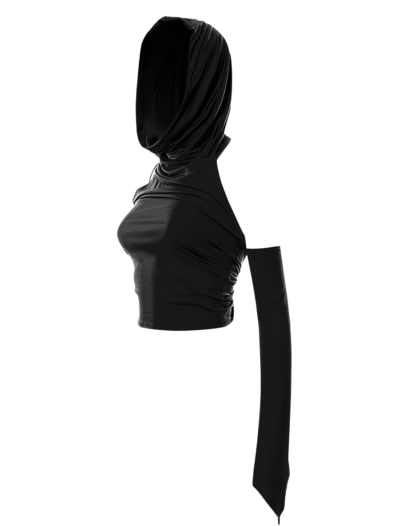 Open Shoulder Halter Neck Top