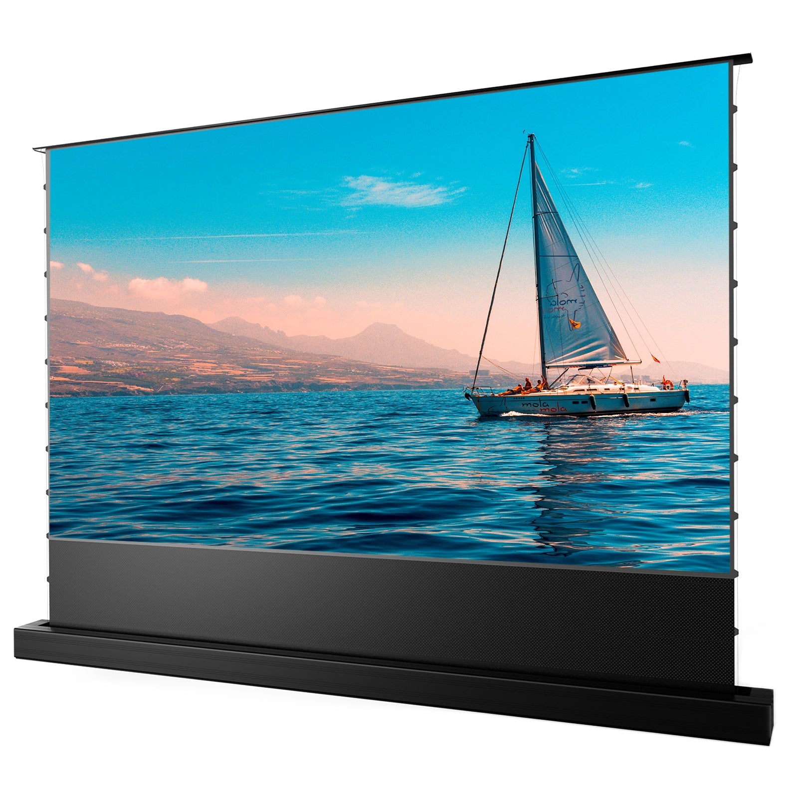 100''-130'' AWOL Vision Cinematic+ ALR Motorized Floor Rising Acoustic Screen