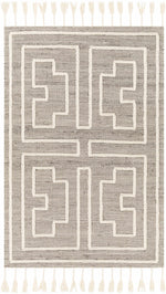 Azra Tasseled Jute&Wool Rug