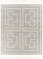 Azra Tasseled Jute&Wool Rug