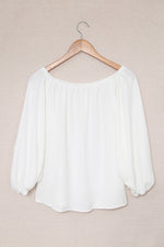 Lightweight Off-the-Shoulder Blouse