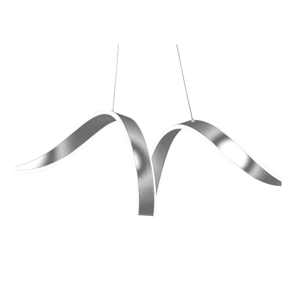 Lámpara de araña LED Copenhagen // Cromada