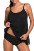 Spaghetti Strap Lace Tankini