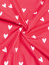 Heart-Patterned Lounge Set