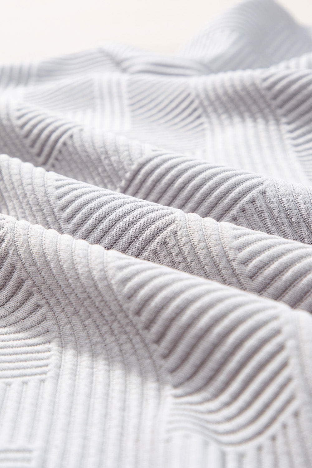 Diamond Pattern Knitted Set