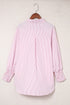 Casual Striped Oversize Shirt for Women