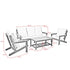 Salman Outdoor 4pc Seating Group