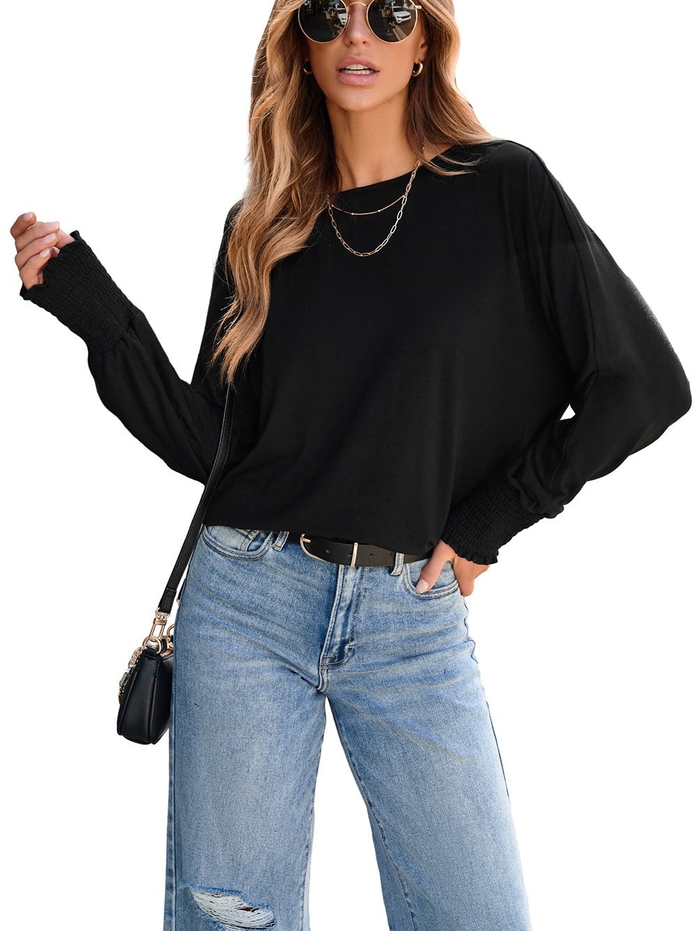 Women's Basic Long Sleeve Shirt