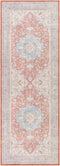 Alfombra lavable con medallón Bagamanoc marrón - Liquidación