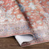Alfombra lavable con medallón Bagamanoc marrón - Liquidación
