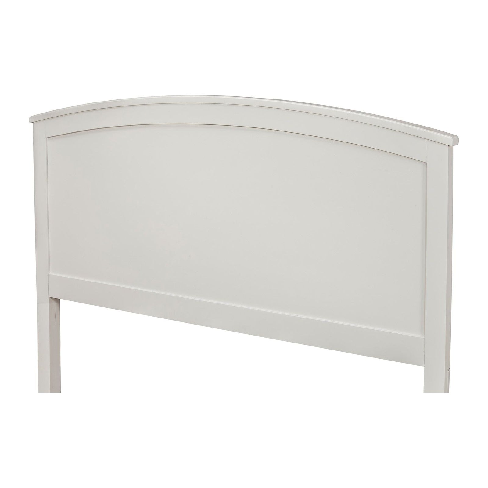 Cama con paneles Baker, color blanco