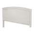 Cama con paneles Baker, color blanco