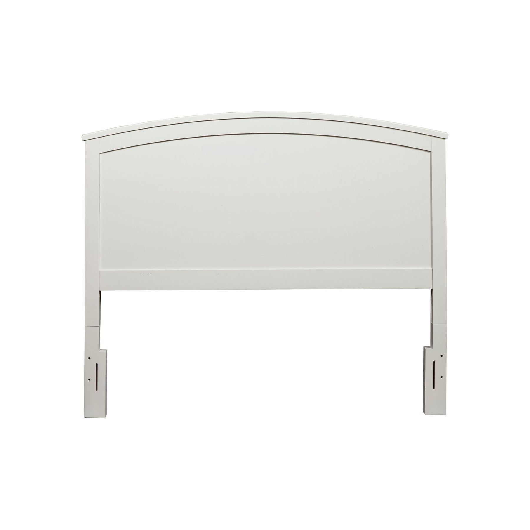 Cama con paneles Baker, color blanco