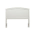 Cama con paneles Baker, color blanco