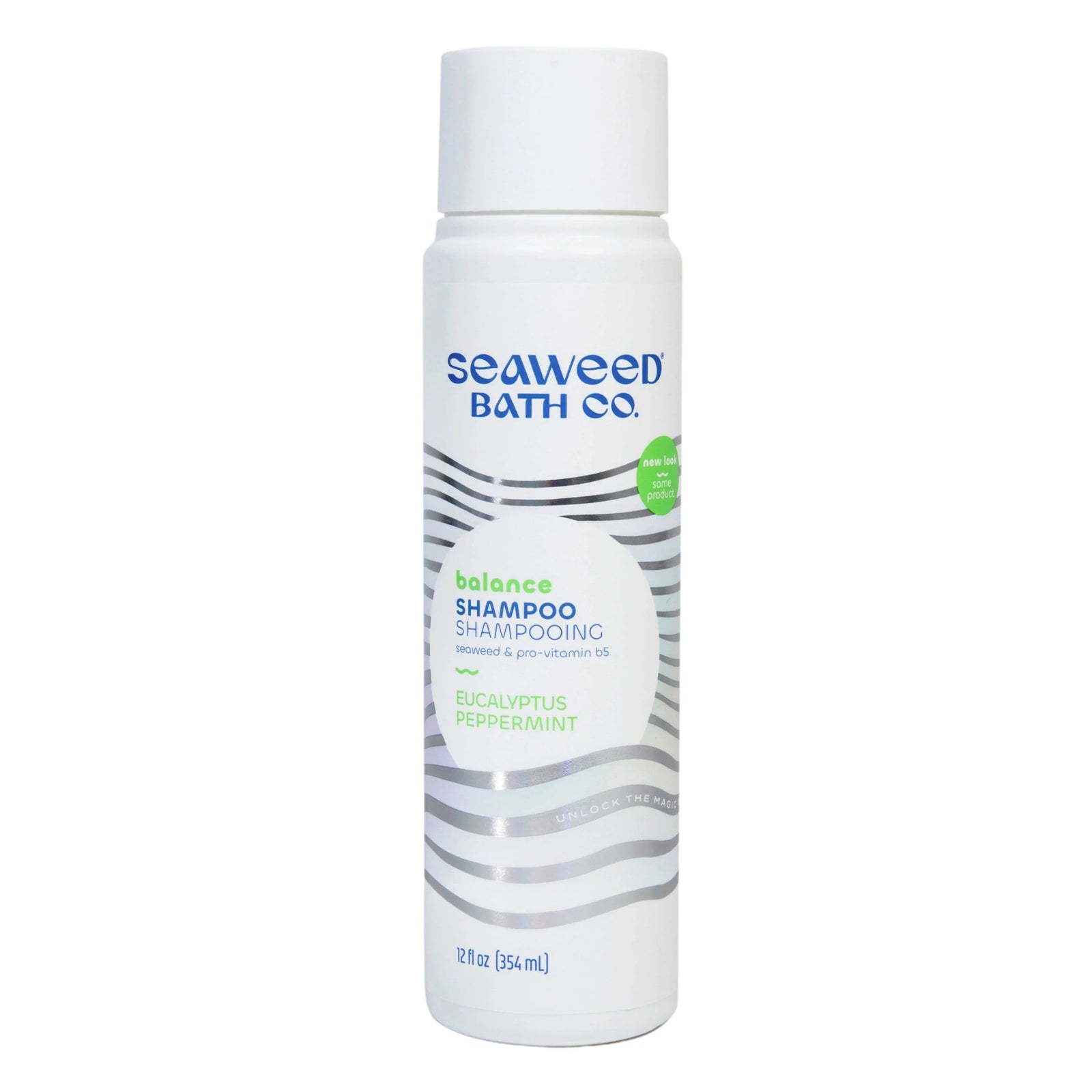 Champú equilibrante con eucalipto y pimienta negra de The Seaweed Bath Co. - 355 ml