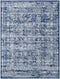 Alfombra azul oscuro Michie - Liquidación