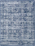 Alfombra azul oscuro Michie - Liquidación