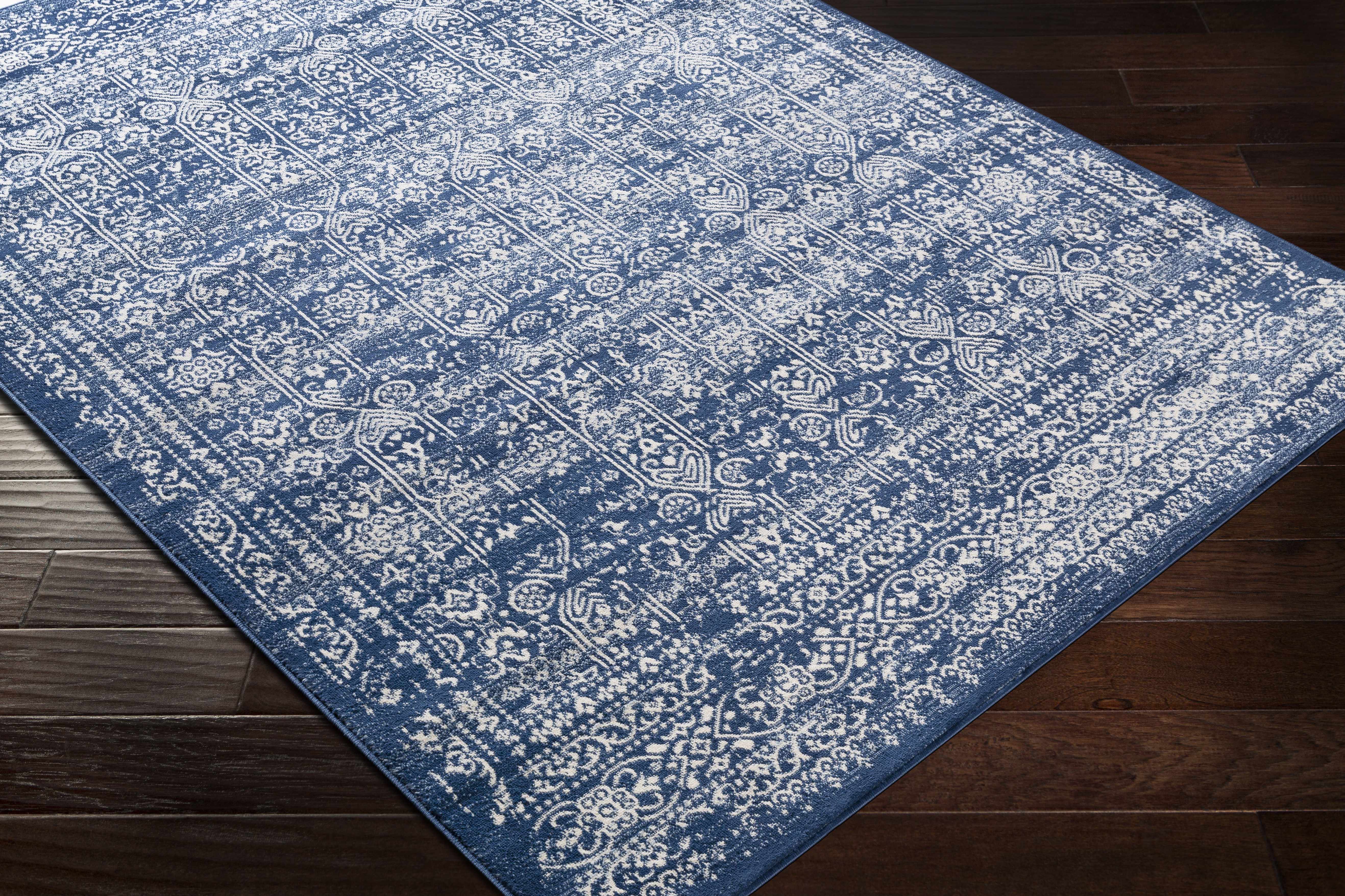 Alfombra azul oscuro Michie - Liquidación