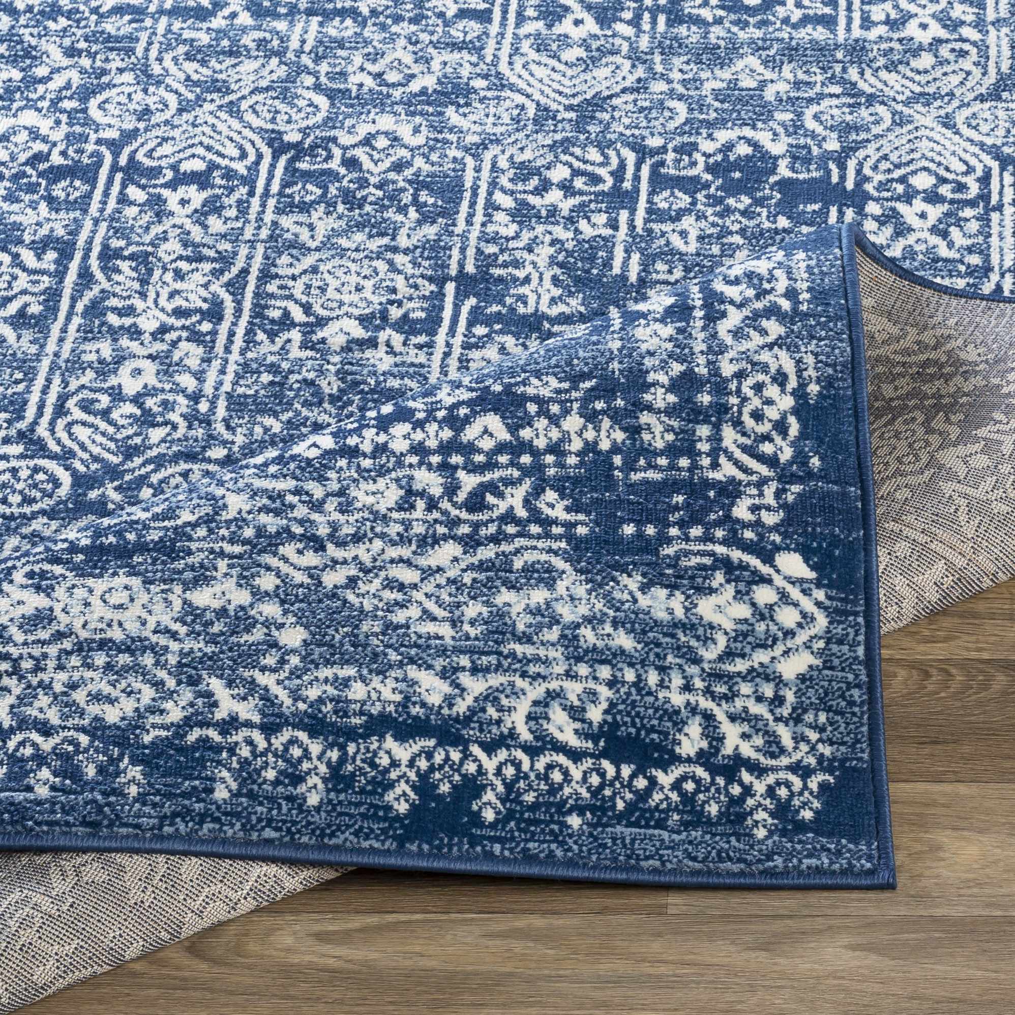 Alfombra azul oscuro Michie - Liquidación