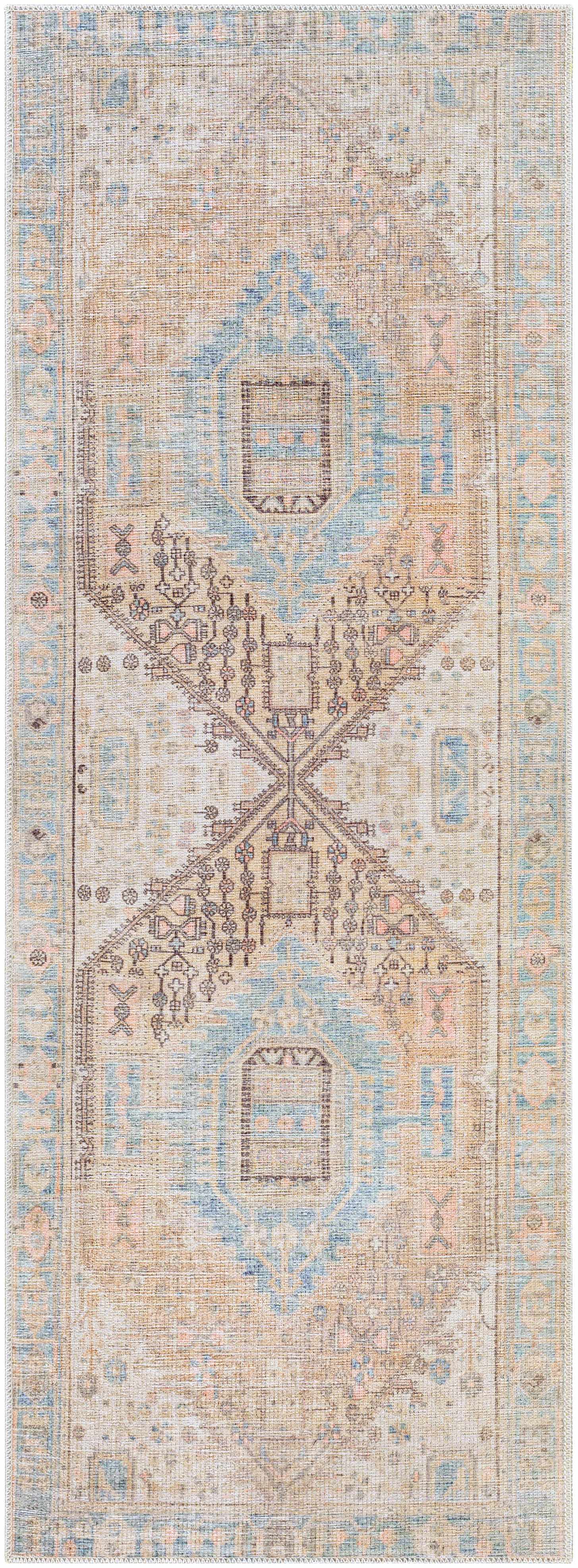 Alfombra lavable vintage Baloy