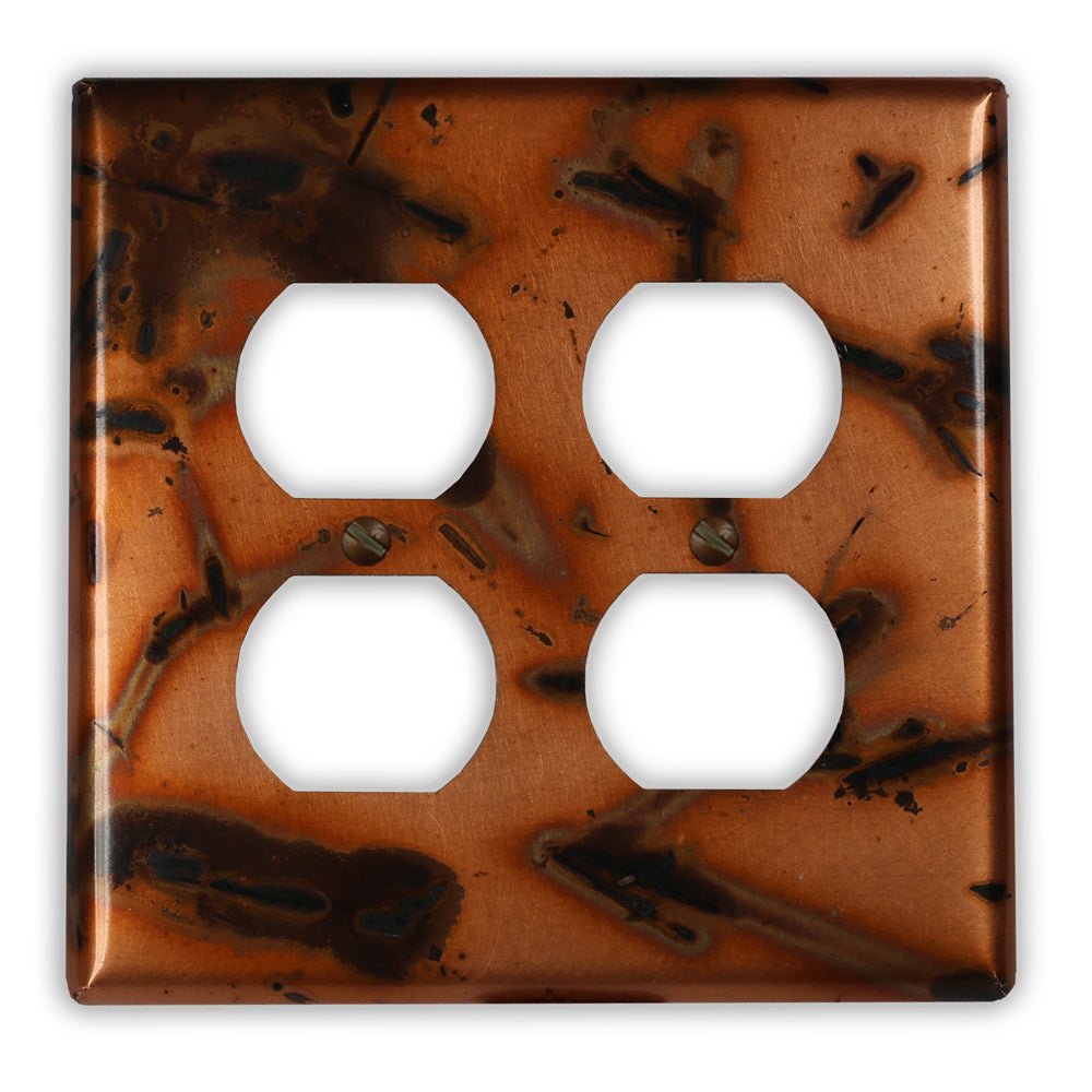 Bamboo Copper - 2 Duplex Wallplate