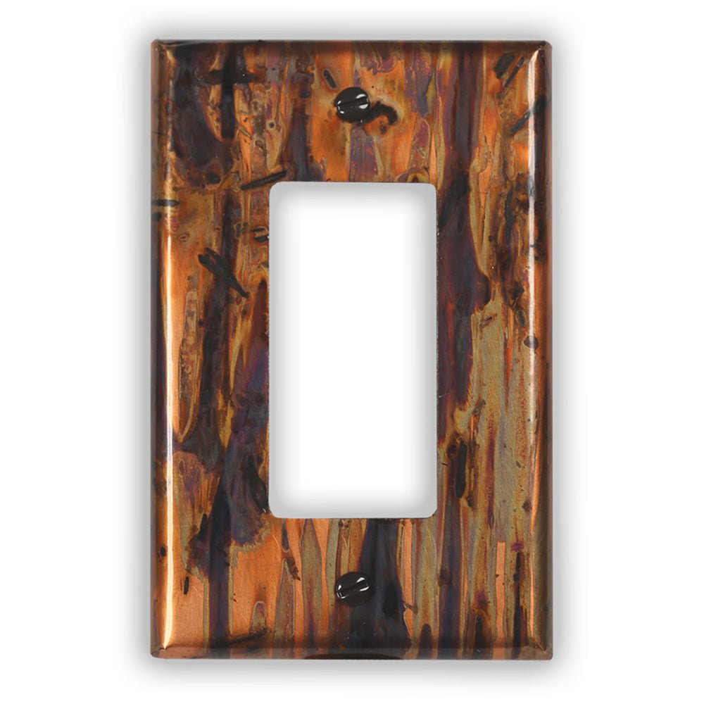 Bamboo Forest Copper - Placa de pared basculante de 1 pieza