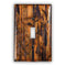 Placa de pared con 1 interruptor de palanca de cobre Bamboo Forest
