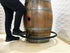 Reposapiés para barril de whisky y vino. Compatible con cualquier barril estándar de 53 a 59 galones. Envío gratuito. Hecho a mano por una empresa familiar.