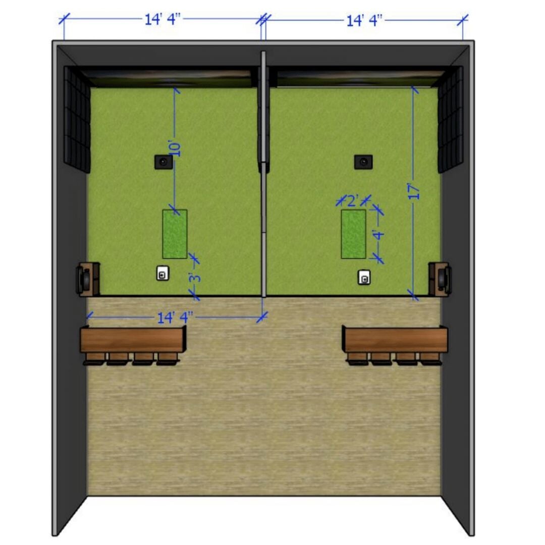 Custom Golf Simulator Room Design Service