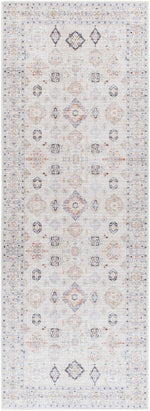 Alfombra lavable vintage Beckett beige - Liquidación