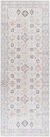 Alfombra lavable vintage Beckett beige - Liquidación