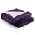 Velvet Plush Sherpa Bed Blanket - Sherpa Fleece Collection
