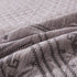 DaDa Bedding Whimsical Lavender Grey Cottage Soft Quilted Coverlet Bedspread Set (JHW866)