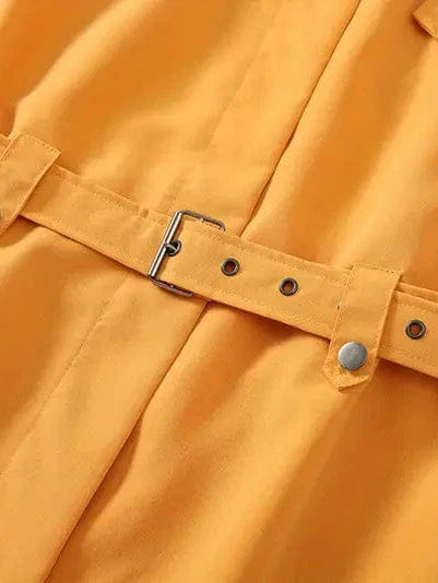 Button Front Jumpsuit