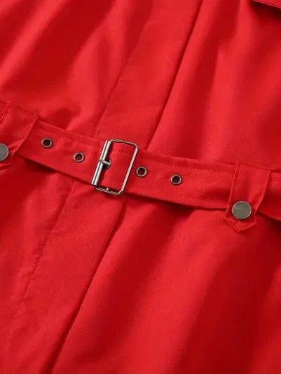 Button Front Jumpsuit
