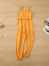 Button Front Jumpsuit