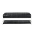 Galileo PU Leather Shelf Bench