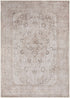 Alfombra lavable de pelo plano vintage Bethany