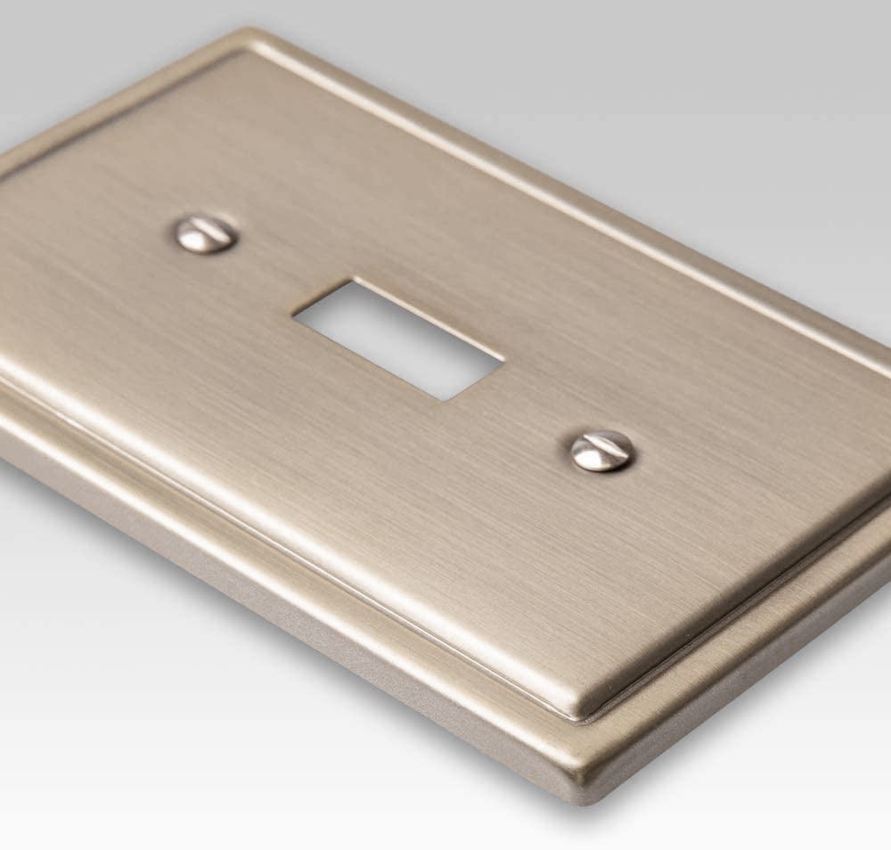 Bethany - Placa de pared de bronce cepillado fundido de 3 balancines