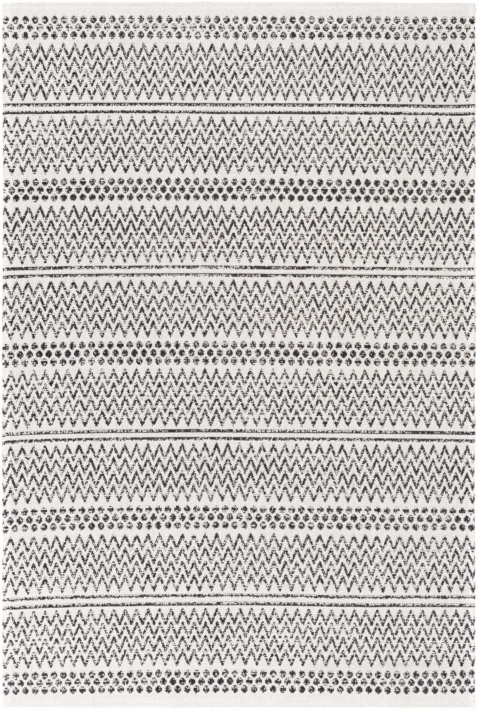 Bewbush Black&White Area Rug - Clearance