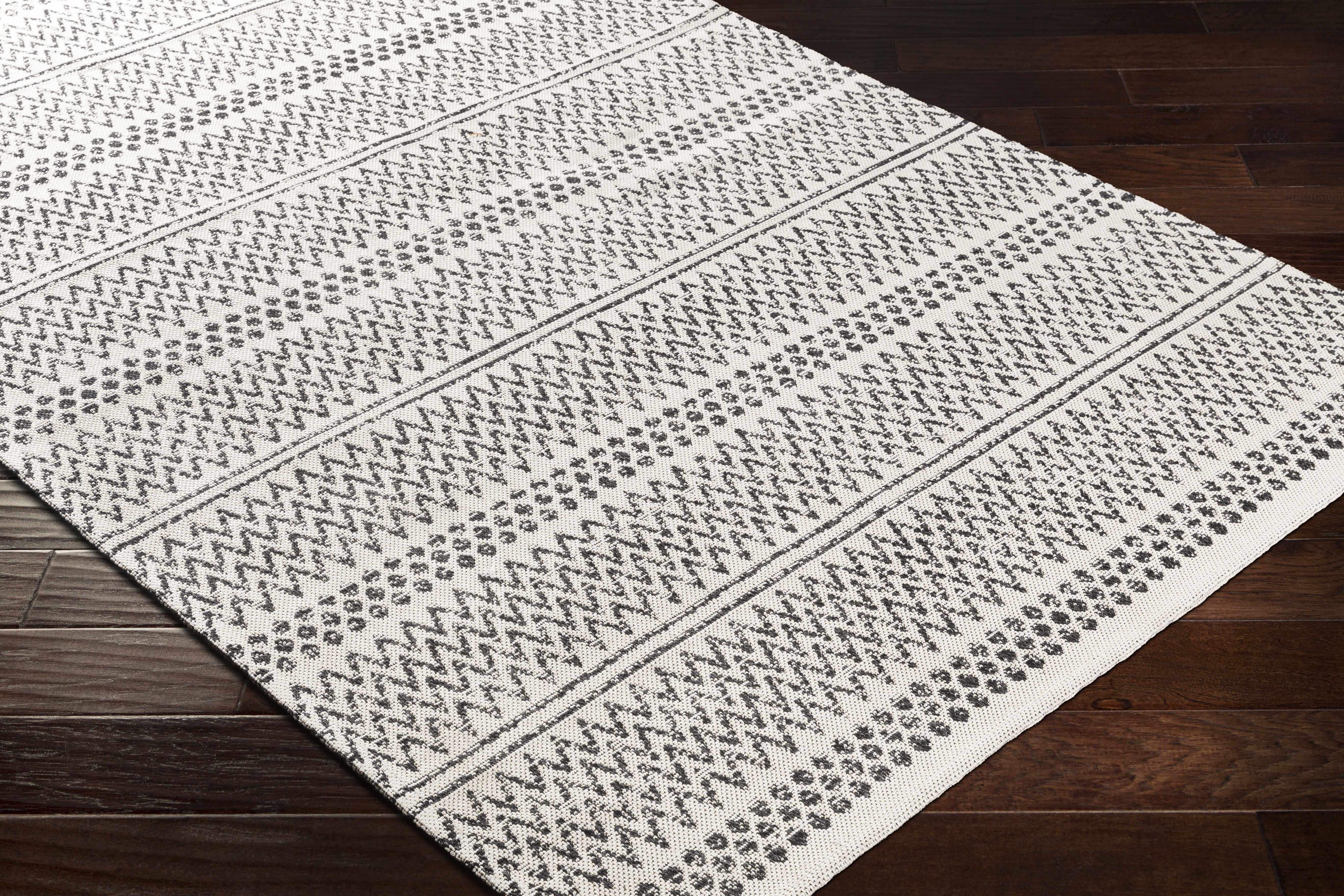 Bewbush Black&White Area Rug - Clearance