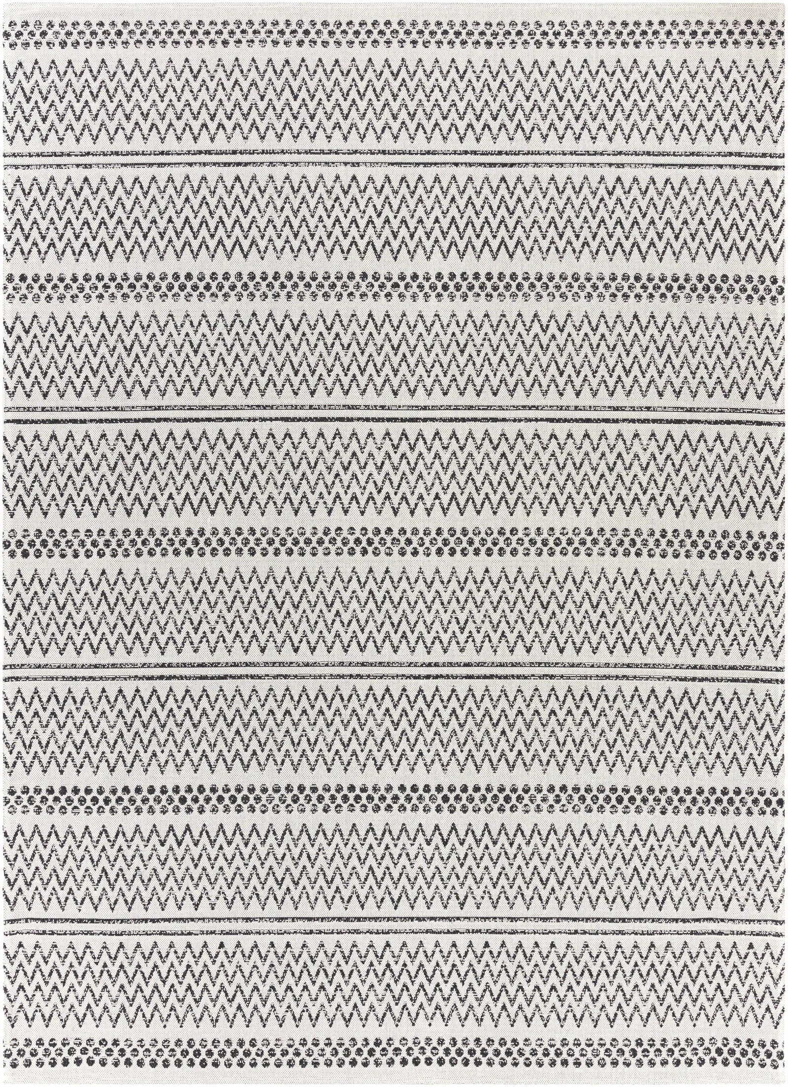 Bewbush Black&White Area Rug - Clearance