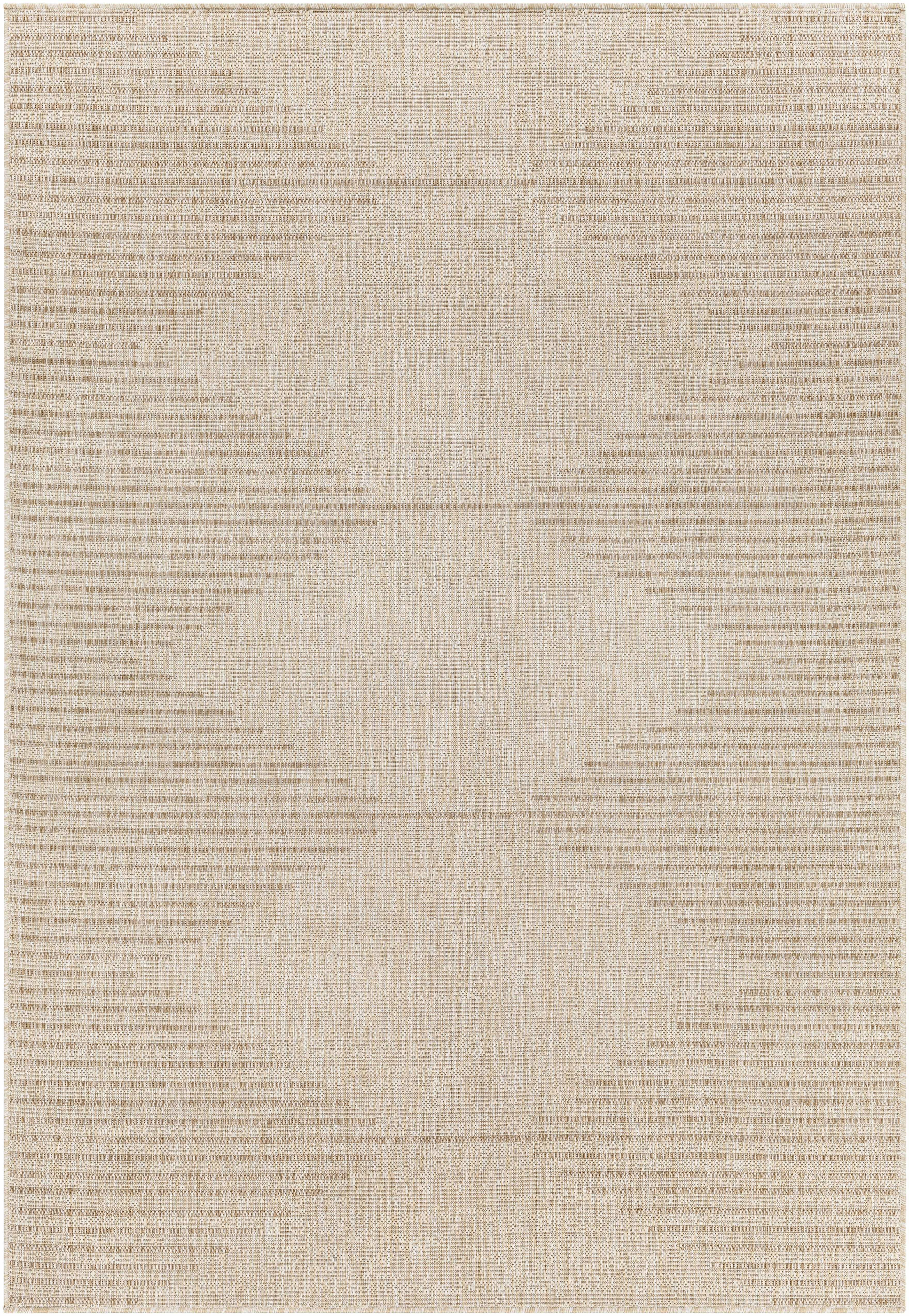 Alfombra de exterior beige Stephan