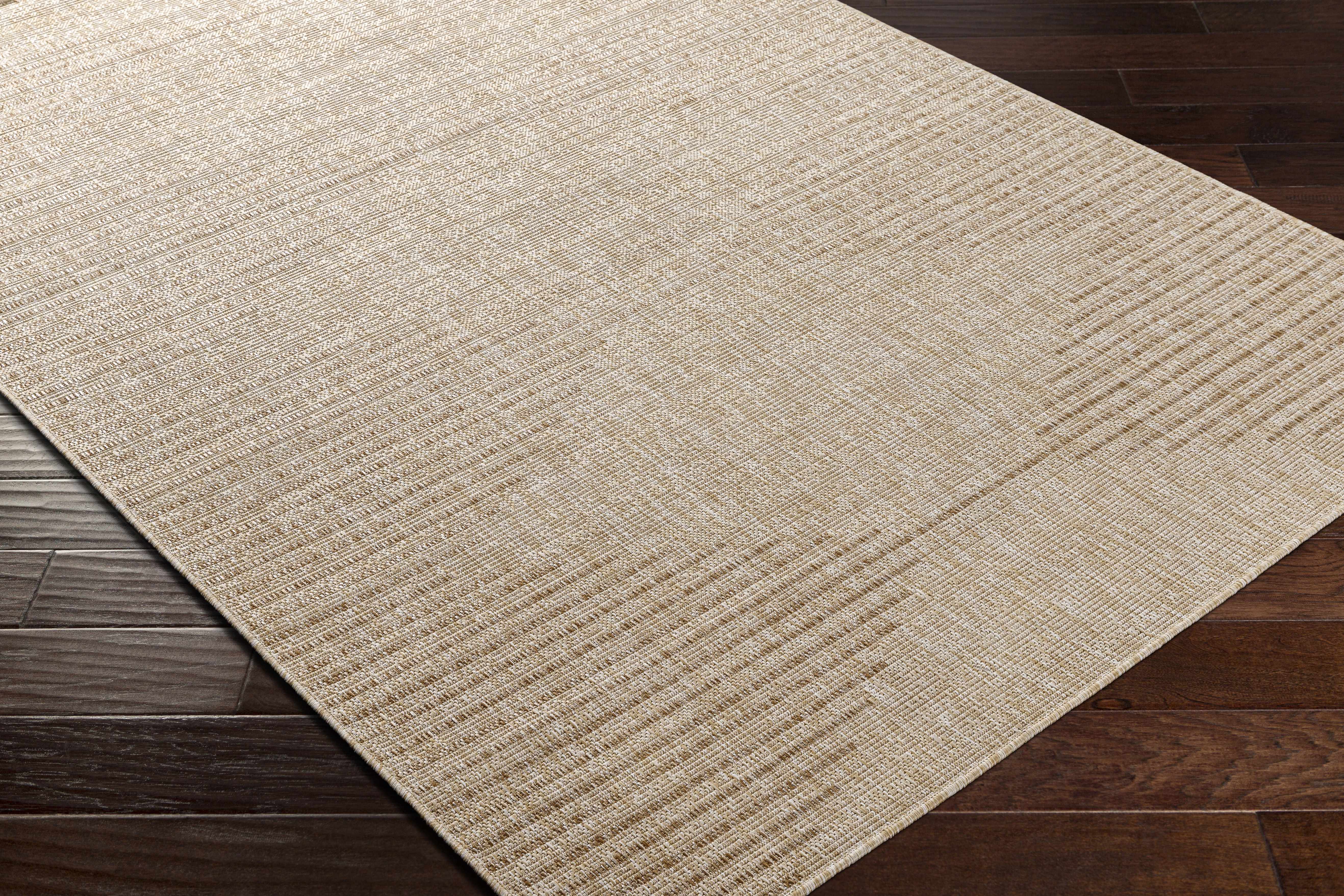 Alfombra de exterior beige Stephan