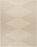 Alfombra de exterior beige Stephan