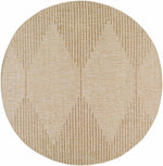 Alfombra de exterior beige Stephan
