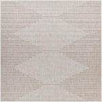 Alfombra de exterior beige Stephan