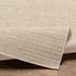 Alfombra de exterior beige Stephan